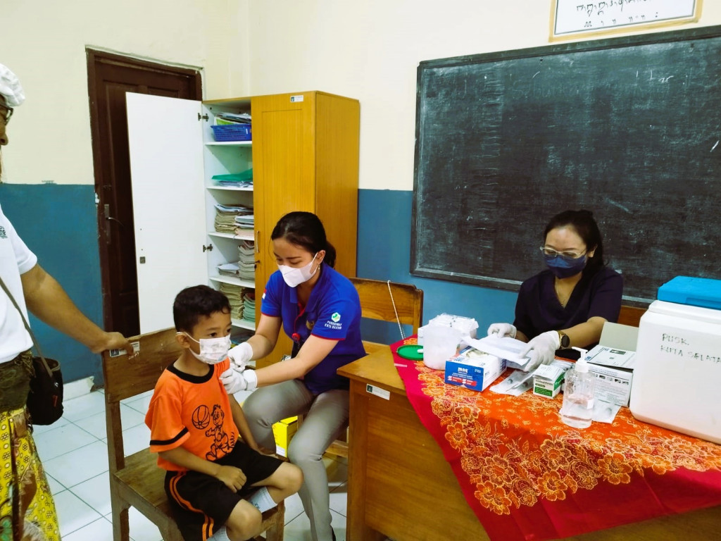 Pelaksanaan Bulan Imunisasi Anak Nasional September 2022